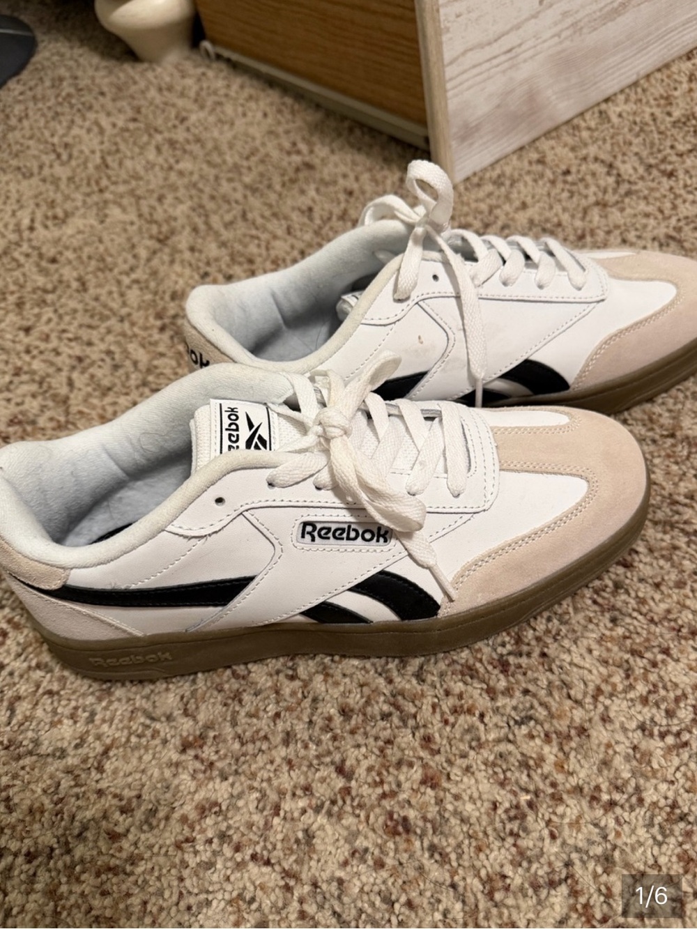 Gently used Reeboks - Picture 1 of 3